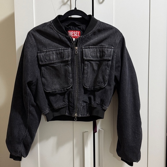 Diesel denim bomber jacket - Picture 4 of 6